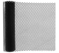 SDYGDB Plastic Fence Mesh 300X40CM Chicken Wire Fence Mesh Lightweight Fencing Wire Chicken Wire Frame Floral Netting for Crafts Gardening Poultry Fencing(black)