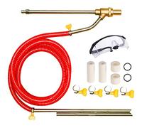 SDYGDB Pressure Washer Sandblasting Kit High Pressure 5000PSl Sand Blaster 1/4 Inch Quick Disconnect Car Washer Equipment Kit for Rust Removal Abrasive Cleaning(Send pictures)
