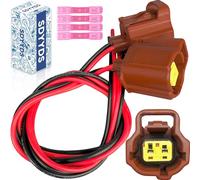 SDYYDS 2Pcs Engine Variable Valve Timing (VVT) Solenoid Connector Wiring Harness Compatible with Ford Lincoln Mazda Mercury Replaces 3U2Z14S411LXA 8L3Z-6M280-B 917200 F68Z14489AA