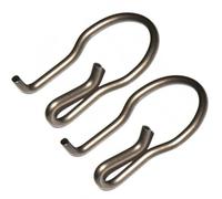 SDYYDS 2PCS Exhaust Flap Control Valve Actuator Clip Fixing Bow Compatible with BMW 1 2 3 4 5 6 7 Series X5 X6 I8 18307620323