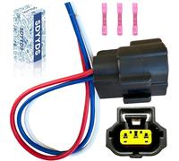 SDYYDS Camshaft Position Sensor & MAP Sensor Connector Wiring Harness- Compatible with Volvo 240, 740, 940, S60, XC90, Multiple Alfa Romeo, BMW, Ford,Chevy Replaces 3U2Z14S411FHA,174357-2, 368523-1
