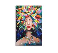 SDZGOPTHF Flower Queen in Dreams Art Poster Poster Decorative Painting Canvas Wall Posters And Art Picture Print Modern Family Bedroom Decor Posters 12x18inch(30x45cm)