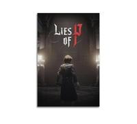 SDZGOPTHF Video Game Lies of P Poster Poster Decorative Painting Canvas Wall Posters And Art Picture Print Modern Family Bedroom Decor Posters 12x18inch(30x45cm)