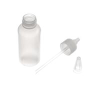 SE 3 oz Gold Panning Bottle with 5" Nozzle - Durable Plastic Suction Tube for Efficient Gold Flake Recovery, Perfect for Prospectors and Hobbyists