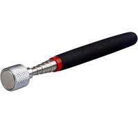 SE 30-inch Telescoping Magnetic Pick-Up Tool, Extendable Magnetic Wand Pickup Tool for Mechanics, Household, Office & Industry, Stainless Steel, Black Handle