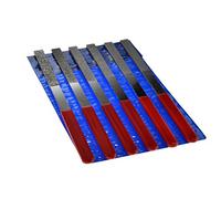 SE 74336DF Diamond Flat File for 40 to 600 Grit, 6-Piece