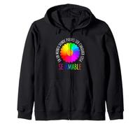 Se Amable Be Kind In Spanish - Encouraging and Inspiring Zip Hoodie