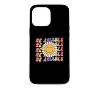 Se Amable Be Kind In Spanish Retro SunFlower Groovy Teacher Case for iPhone 13 Pro Max