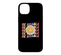 Se Amable Be Kind In Spanish Retro SunFlower Groovy Teacher Case for iPhone 14 Plus