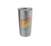 Sé amable - Maestra Spanish Language Teacher Stainless Steel Insulated Tumbler