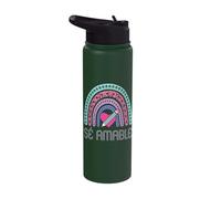 Sé amable - Maestra Spanish Language Teacher Stainless Steel Insulated Water Bottle