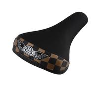 SE BIKES Black & Gold Checkerboard Seat