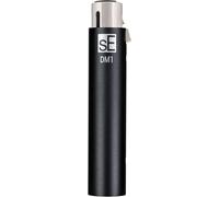 sE Electronics DM1 Dynamite 1-channel Active In-line Preamp - BLACK, Active In-line Preamp for Passive Dynamic and Ribbon Microphones with +28dB of Gain
