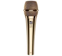 SE ELECTRONICS V7 Dynamic Microphone for Singing, Speech & Studio Recording - XLR Handheld Professional Microphone with Supercardioid Aluminum Voice Coil for Huge Gain Before Feedback - Gold