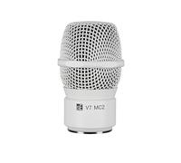 SE ELECTRONICS V7 MC2 Wireless Microphone Capsule - Compatible with Sennheiser Wireless Transmitters - Professional Dynamic Microphone for Singing, Speech & Music Studio Recording (White)