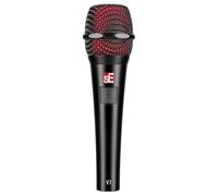 SE ELECTRONICS V7 Push-to-Talk Dynamic Microphone for Singing, Speech & Studio Recording - XLR Handheld Professional Microphone with Supercardioid Aluminum Voice Coil for Huge Gain Before Feedback