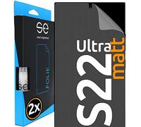SE© for Samsung Galaxy S22 Ultra Screen Protector Anti-Glare - 2 x Films in Set from Germany, S22 Ultra Film Matt, Galaxy S22 Ultra Tempered Glass Screen Protector Mat Alternative for Tempered Glass S22 Ultra