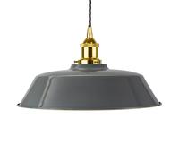 SE Home French Grey Chancery Pendant Light - Gold - Black Twisted SE Home Grey