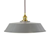 SE Home French Grey Large Chancery Pendant Light - Gold - Brown Twisted SE Home Grey