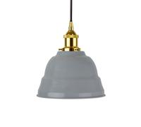 SE Home French Grey Lincoln Pendant Light - Gold - Black Round SE Home Grey