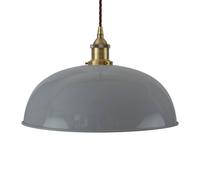 SE Home French Grey Worcester Pendant Light - Antique Brass - Brown Twisted SE Home Grey
