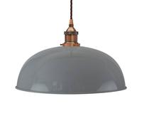 SE Home French Grey Worcester Pendant Light - Antique Copper - Brown Twisted SE Home Grey