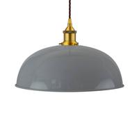 SE Home French Grey Worcester Pendant Light - Antique Gold - Brown Twisted SE Home Grey