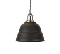 SE Home Matt Black Lincoln Pendant Light - Nickel - Grey Twisted SE Home Black