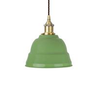 SE Home Mint Green Lincoln Pendant Light - Antique Brass - Brown Twisted SE Home Green
