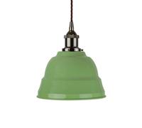 SE Home Mint Green Lincoln Pendant Light - Black Nickel - Brown Twisted SE Home Green