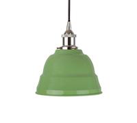 SE Home Mint Green Lincoln Pendant Light - Nickel - Black Round SE Home Green