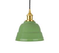 SE Home Mint Green Lincoln Pendant Light - Polished Brass - Black Twisted SE Home Green