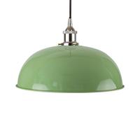 SE Home Mint Green Worcester Pendant Light - Nickel - Black Round SE Home Green