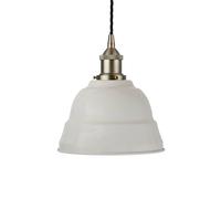 SE Home Pale Grey Lincoln Pendant Light - Brushed Chrome - Black Twisted SE Home Grey