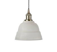 SE Home Pale Grey Lincoln Pendant Light - Brushed Chrome - Grey Twisted SE Home Grey