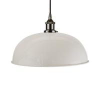 SE Home Pale Grey Worcester Pendant Light - Black Nickel - Black Round SE Home Grey