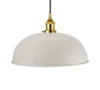 SE Home Pale Grey Worcester Pendant Light - Gold - Black Twisted SE Home Grey