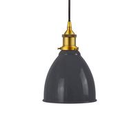 SE Home Slate Grey Classic Small Pantry Metal Pendant Light - Antique Copper SE Home Grey