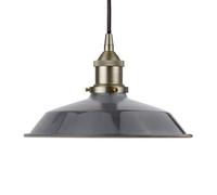 SE Home Slate Grey Small Trinity Metal Pendant Light - Brushed Chrome SE Home Grey