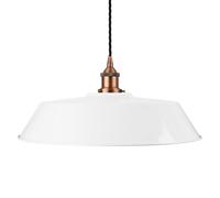 SE Home White Large Chancery Pendant Light - Matt Antique Copper SE Home White