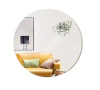 Se-lf Adhesive Round Acrylic Mirror 40cm, Acryli-c Mirr-or Sheet, Acrrylic Mirro-r Circ-le, Sticker Decorative Mirr-ors, Mirrror Wall Stickers Se-lf Adhesive for Bathroom, Bedroom, Home Decor
