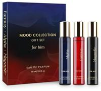 SE Mood Collection Gift Set 3x15ML | Perfume for Man | Gift for Man | Long Lasting EDP | Alpha, Fantasy & Magnetic | Fruity, Woody Premium Fragrance