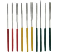 SE Tapered Diamond Needle File Set (10 PC.) - 742DF