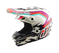 Troy Lee Designs SE5 Polycarbonate MIPS Dash Motocross Helmet, purple/white, size XL (60/61)