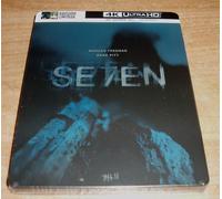 Se7en 4K UHD + Blu-Ray Steelbook New Sealed Thriller Intrigue