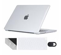 Se7enline Compatible with 16 inch Macbook Pro Case Crystal Hard Laptop Cover 2021-2024 for 16-inch M4 M3 M2 M1 A2991 A3403 A2780 A2485 &Keyboard Skin&Webcam Cover&Touchpad Protector,Transparent