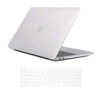 Se7enline Compatible with 2019 2020 Macbook Pro Case 16 inch Soft-Touch Plastic Hard Shell Protective Laptop Cover for MacBook Pro 16-inch A2141 with Touch Bar with Keyboard Cover, Frost Transparent