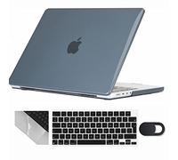 Se7enline Compatible with 2021-2024 MacBook Pro 16 inch Case Hard Laptop Cover for 16-inch A2991 A3403 A2780 A2485 M4 M3 M2 M1 & Keyboard Cover & Webcam Cover & Trackpad Protector, Crystal Black