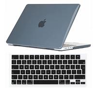 Se7enline Compatible with 2025 2024 2023 2022 2021 MacBook Pro 14 inch Case Hard Laptop Cover for Mac Pro Model A2918 A2992 A3112 A3401 A2779 A3434 M5 M4 M3 M2 M1 & Keyboard Cover, Crystal Black