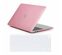 Se7enline Compatible with Best MacBook Pro Case 14 inch 2021 2022 2024 2023 M4 M3/M2/M1 A2918/A2992 A3112 A3401/A2779/A3434 Matte Laptop Protective Hard Shell Case with Keyboard Cover Skin,Pink
